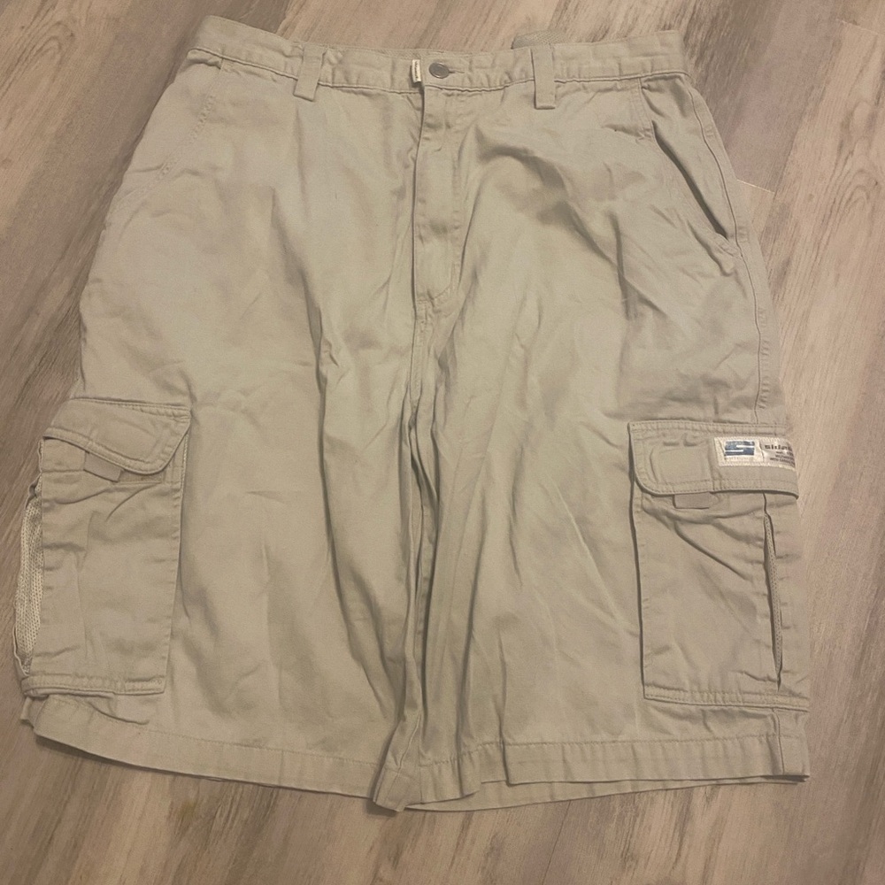 Men's Casual Tan Cargo Shorts